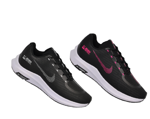 COMBO 2 PARES AIR ZOOM SHIELD PRETO/ROSA