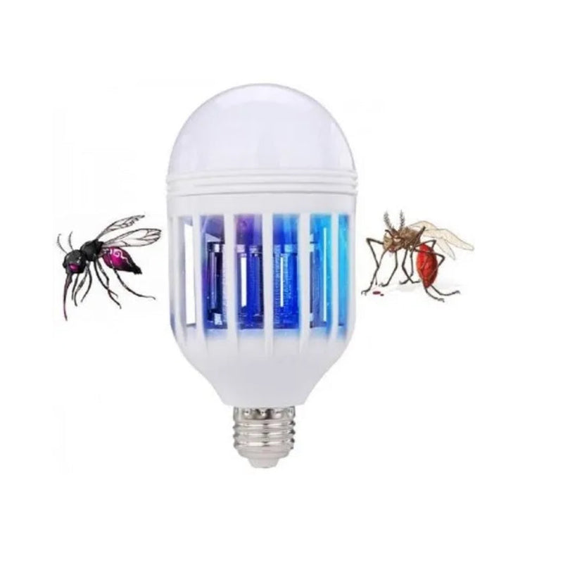 Lâmpada Luz Led Repelente Mata Mosquito Inseto 15 Watts 220v