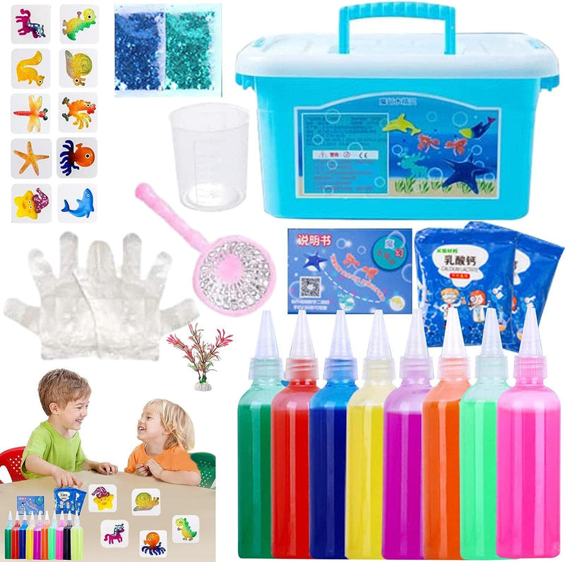 Kit Aqua Fairy Ofertkids - Brinquedo de água 3D Feito à Mão + 6 FORMINHAS DE BRINDE (PROMOÇÃO EXCLUSIVA)