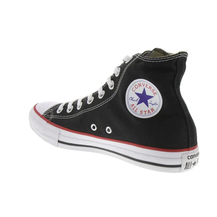 Kit 2 pares All Star Cano Alto (PRETO+VERMELHO)