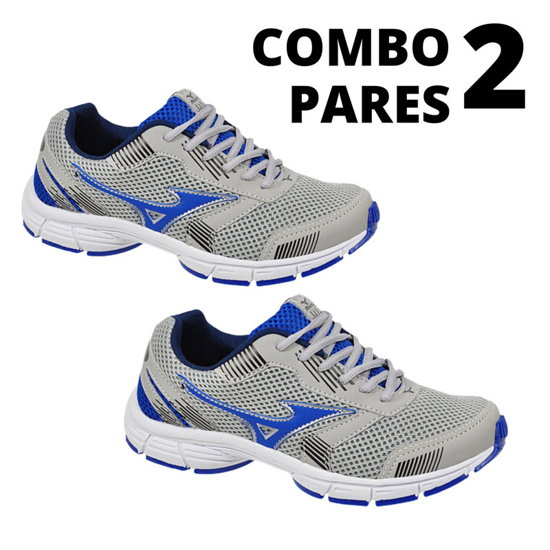 Kit 2 tênis esportivos jet 2