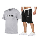 Conjunto Boss Blusa e Bermuda