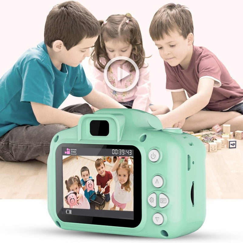 Câmera Digital Infantil + Cartão 32G e Case de Brinde! (PROMOÇÃO MÊS DAS CRIANÇAS)