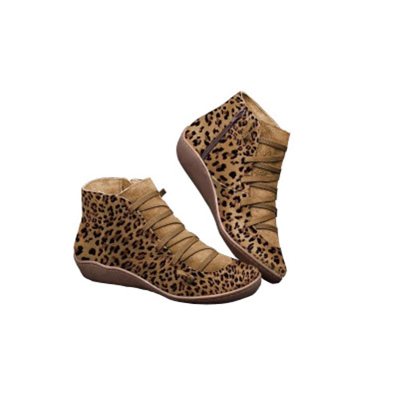 Bota Feminina Animal Print