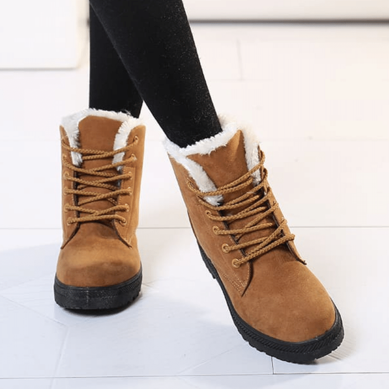 Bota Para Neve Feminina Forrada