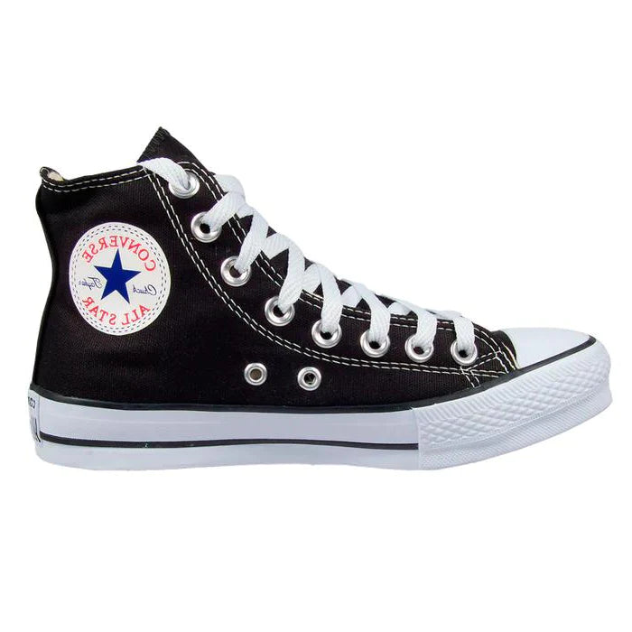 Kit 2 pares All Star Cano Alto (PRETO+VERMELHO)