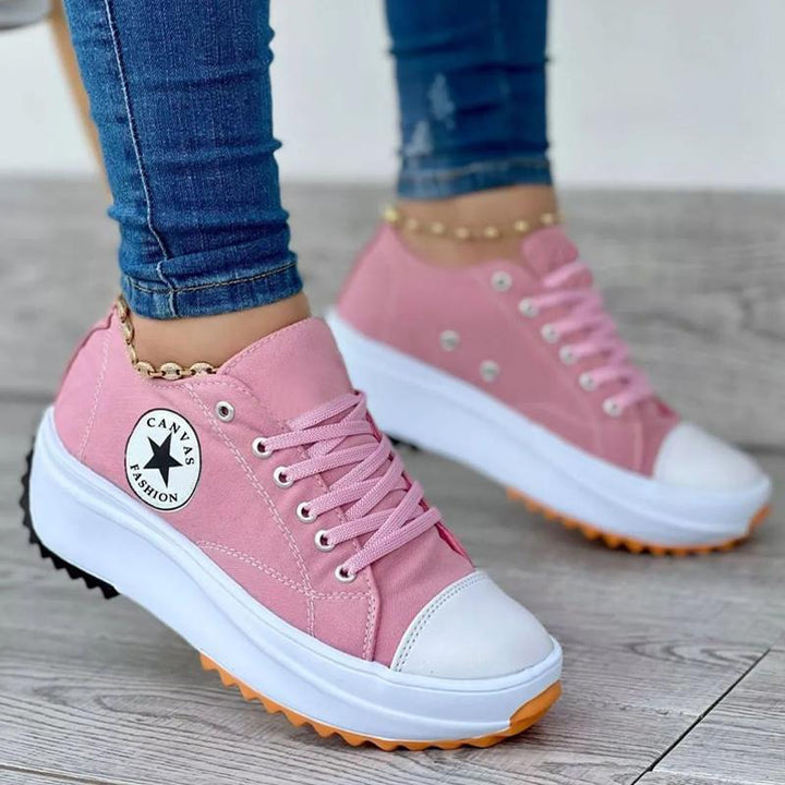 Tênis Feminino Plataforma Fashion Estilo Casual