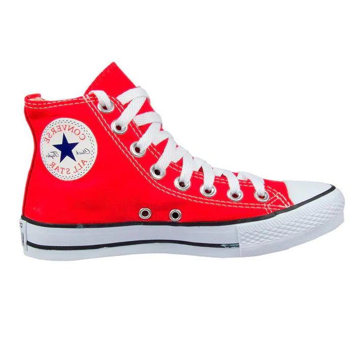 Kit 2 Pares All Star Cano Alto (VERMELHO + AMARELO)